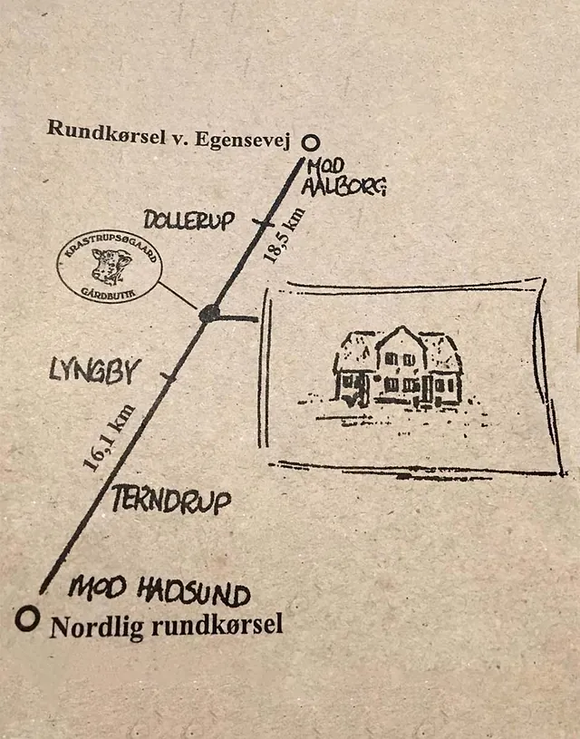 Find vej til gårdbutikken